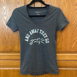 Campdavid size M v neck tee shirt
